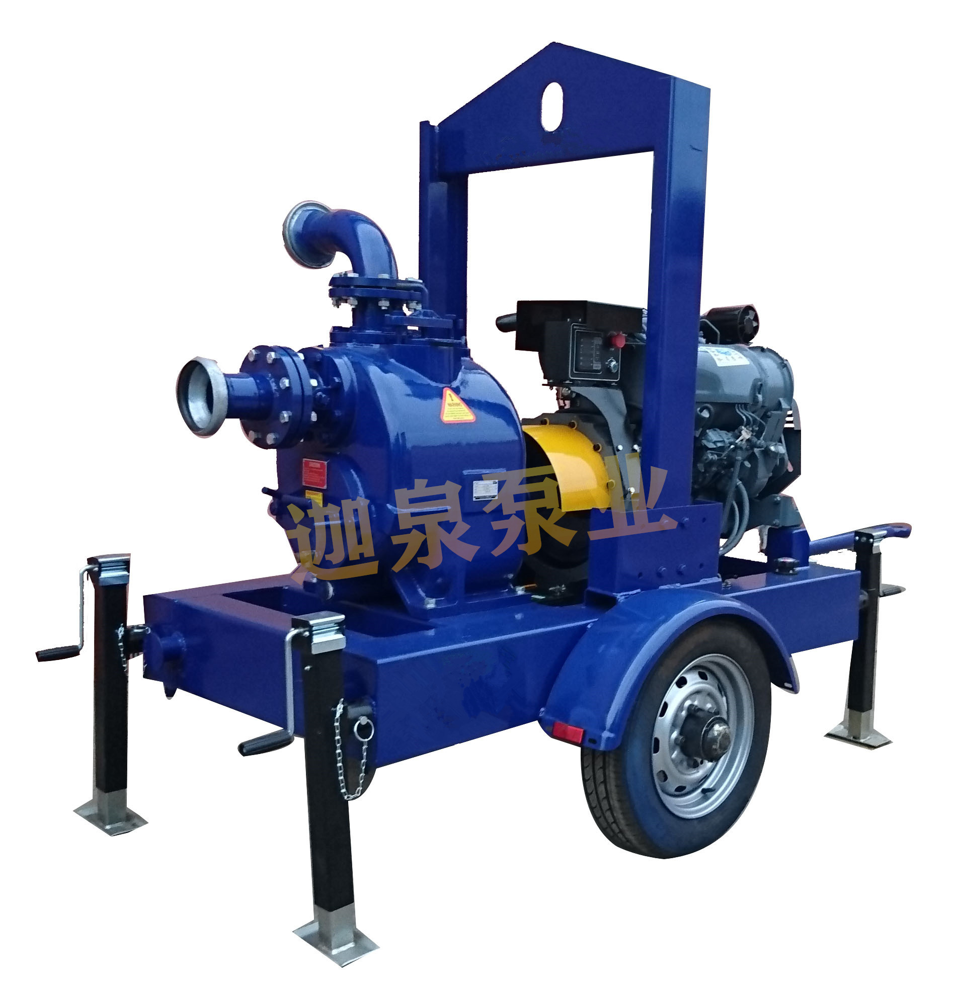 無堵塞強(qiáng)自吸移動(dòng)式柴油機(jī)排污泵